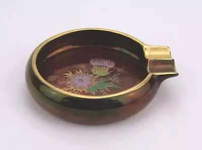 Buy Carlton Ware 'Rouge Royale' - Thistle Design Ashtray  -   Made In England. • 45£