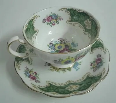 Buy Royal Standard Fine Bone China England Multicolored Flowers Cup & Saucer • 28.77£