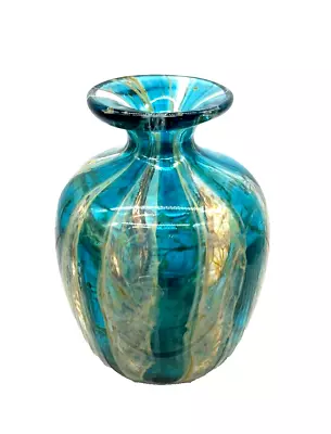 Buy Mdina Mid-1970s Pulled Ear Glass Vase Michael Harris 4.5inch • 45£
