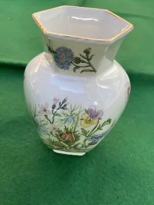Buy Aynsley Wild Tudor Fine Bone China Small Vase • 2.99£