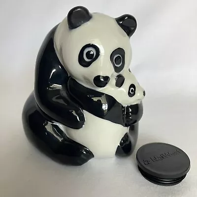 Buy Wade NATWEST Mother And Baby Panda Bear Ceramic Money Box With Original Stoppers • 13.98£