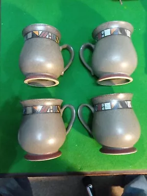Buy 4 X Denby Marrakesh Craftsman Mugs - NEW • 35£