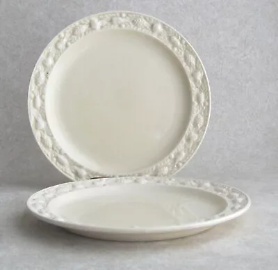 Buy Adams Della Robia Cream Dessert Plate Set Of 2 Titian Ware Acorn Pinecone Robbia • 18.20£