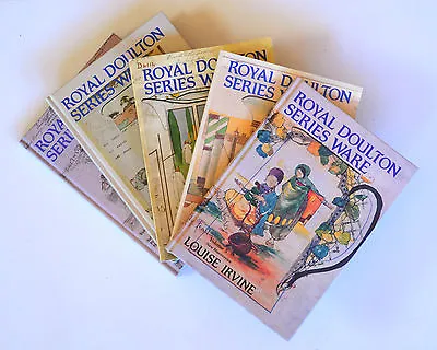 Buy A Complete Set Of Royal Doulton Series Ware Books - Volumes 1 -5  (5 Books) • 20£