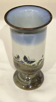 Buy Vintage Otagiri Footed Pedestal Mug Butterflies Irish Cup Stoneware 5 1/2  H • 12.46£