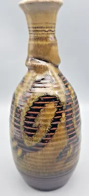 Buy Vintage KERAMOS Pottery Studio Crafted Bud Vase Presumed Israeli • 12.50£