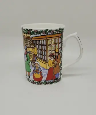 Buy Fenton China Christmas Mug Exclusive Production GSC&GR Bone China Vintage 1998 • 5.95£