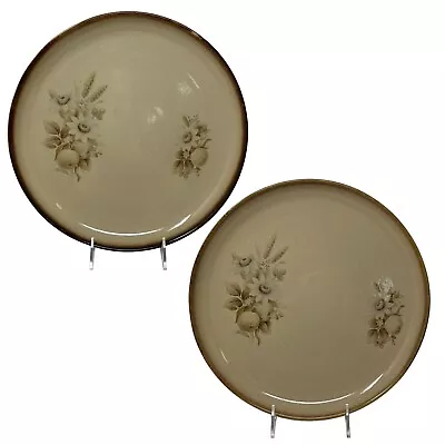 Buy Denby Memories Stoneware Lot Of 2 Round 12⅜  Serving Platter Handcrafted England • 37.94£