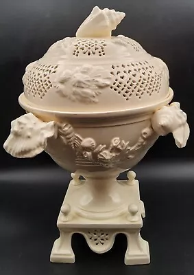 Buy RARE Royal Creamware Masterpieces Sea Shells Figural Tureen With Pierced Lid • 236.81£