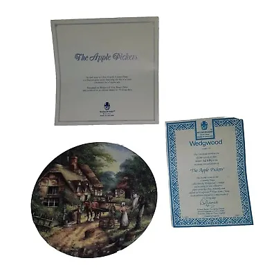 Buy Wedgewood Country Days The Apple Pickers Plate Limited Edition Plate No.3650C  • 14.95£
