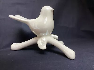 Buy Laura Ashley Candle Holder  In  Shape Of A Bird On A Twig   -ivory Colour China • 2.99£