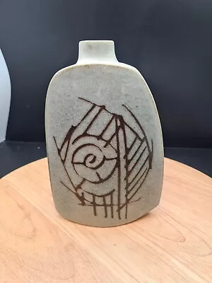 Buy Tolcarne Newlyn Cornwall Studio Pottery Vase Bottle - Roger Veal - Excellent Con • 29.99£