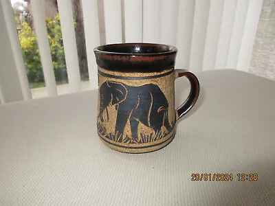 Buy Douglas Studio Pottery Elephant Design Mug • 5£