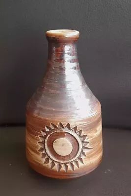 Buy Purbeck Pottery Eddie Goodall Stoneware Mid Century Studio Vase Signed • 12£