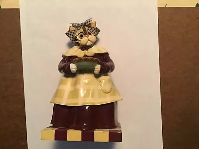 Buy DONNA LITTLE Baking Cat Enesco Vintage 1997 Cat Figurine Ornament • 20.94£
