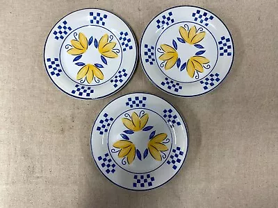 Buy 3 Off Staffordshire Tableware Flower Design Side Plates • 3.99£