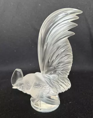 Buy LALIQUE Crystal COQ NAIN Cock Rooster Figurine • 239.76£