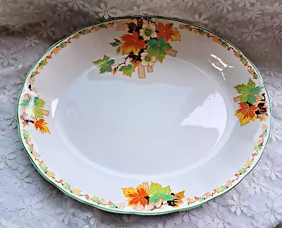 Buy Cream Petal Autumn Grindley Serving Plate, Platter 1930s Vintage - 14   / 36cms • 20£