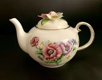 Buy Royale Stratford Country Cottage Teapot Collection Field Peonies, England • 81.54£