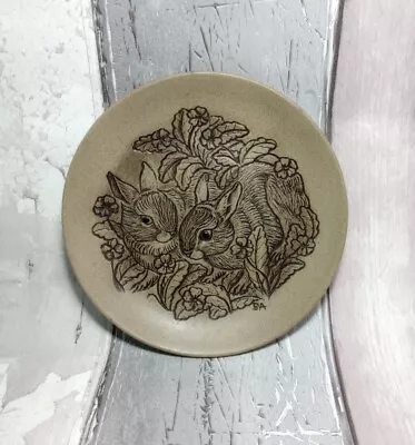 Buy Poole Pottery Stoneware Rabbits Dish By Barbara Linley Adams  • 5.95£