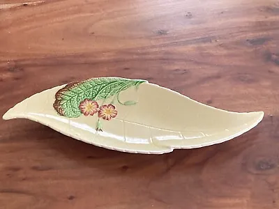 Buy Carlton Ware, Primula Yellow Leaf Shaped Dish, Australian Design • 4.10£