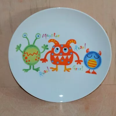 Buy Arthur Wood Monsters Plate 21cm Porcelain Colourful Childs Dinner Plate • 7.50£
