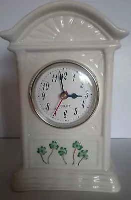 Buy Watervale Irish Porcelain Mantle Clock - Excellent Condition - Beleek Style • 15.99£