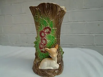 Buy 1960's Hornsea Pottery Fauna Royal Vase. • 5£