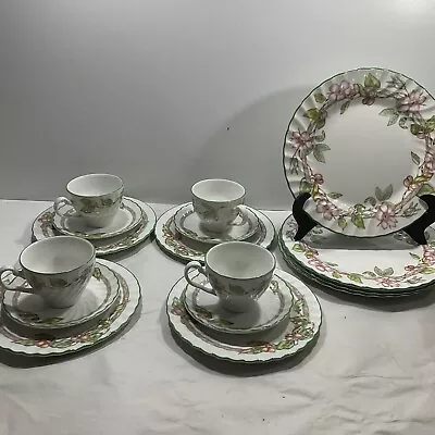 Buy Johnson Brothers English Rose Dinner Set - 4 Place Serving - 16 Pieces • 60£