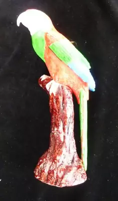 Buy John Beswick Painted Parrot  On Log 9.5 Inch Tall • 9.99£
