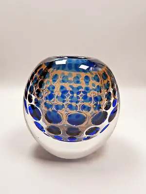 Buy Orrefors Sweden ARIEL Glass Vase Ingeborg Lundin Scandinavia Art Glass • 1,110.04£