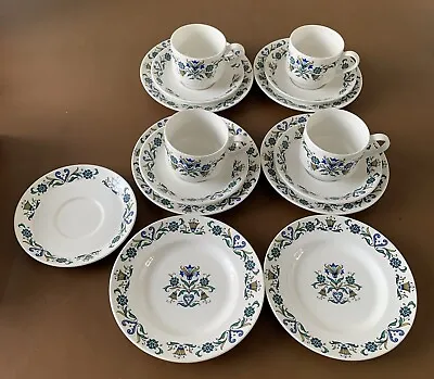 Buy Midwinter Fine Tableware Marquis Of Queensbury Bundle Tea Plates Cups Saucers  • 10£