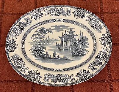 Buy Antique Doulton Burslem Madras Oval Platter 15.5” X 12.5” • 10£