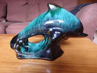Buy Blue Mountain Pottery Dolphin Figurine • 7£