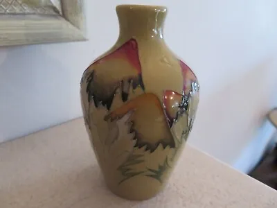 Buy *rare* Moorcroft Magical Toadstools Vase 55/3 Kerry Goodwin *1st Quality* • 88£