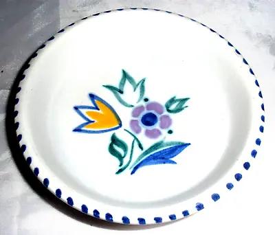 Buy Poole Pottery Traditional RF Floral Pattern 4” Bowl For Dips Or Nibbles C.1960s • 5.95£