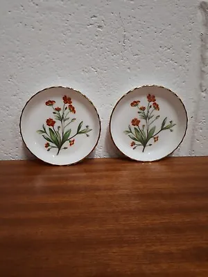 Buy 2 Minton England Meadow Pin Dishes • 7.39£