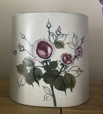 Buy ARABIA FINLAND Scandinavian Designer Hilkka-Liisa Ahola Pottery Vase Roses Large • 25£