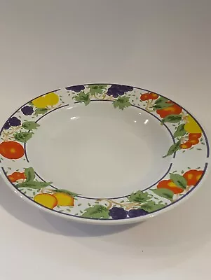 Buy Royal Norfolk Porcelain Side Plate 7.5in Mediterranean Fruits Good Condition  • 12£