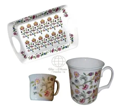 Buy Minton Style Bone China Cups,Mugs Or Melamine Tray Gift • 21.99£