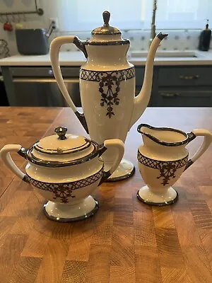 Buy Beautiful And Rare Antique Lenox Belleek Three Piece Tea Pot Set • 216.68£