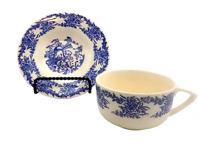 Buy Royal China USA Blue Windmill Pattern Cup & Saucer Set • 12.46£