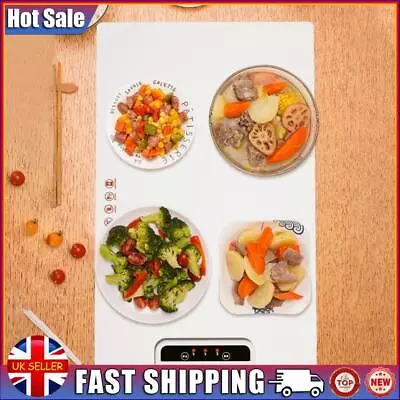 Buy Electric Heating Tray Silicone Smart Warming Plate For Home Buffets Restaurants • 34.59£
