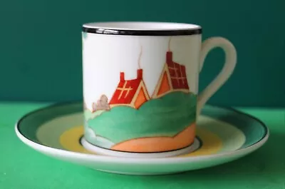 Buy Clarice Cliff Coffee Cup & Saucer  Secrets . Unboxed. • 10£