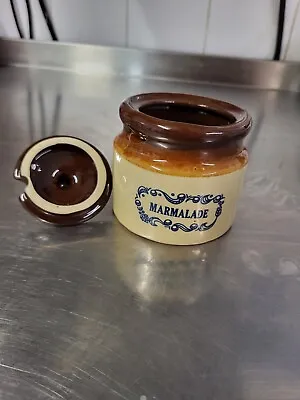 Buy Vintage Marmalade Jar Stoneware • 0.99£