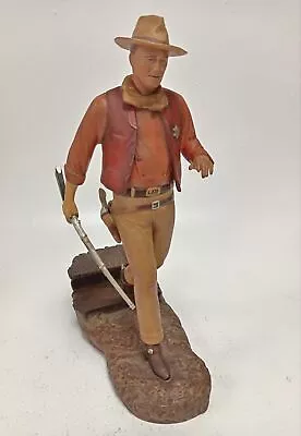 Buy The John Wayne Family Presents Western Lawman Porcelain Figurine Franklin Mint  • 32£