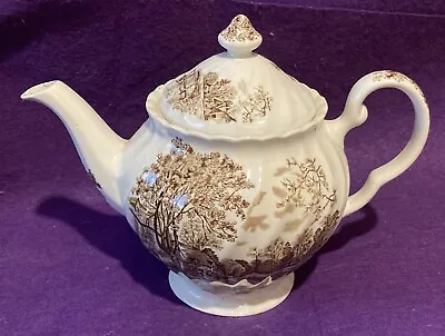 Buy Great Medium Country Style British Anchor Tea Pot 10 X 7½ Ins • 19.99£