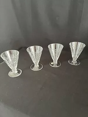 Buy Four Stunning Stuart And Sons Art Deco Cocktail Glasses  • 40£