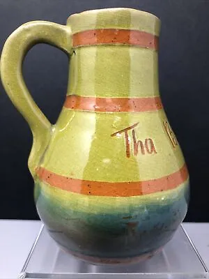 Buy Antique Lauder Barum Pottery Small Handled Vase ‘Tha Barum Pitcher’ #309 • 25£