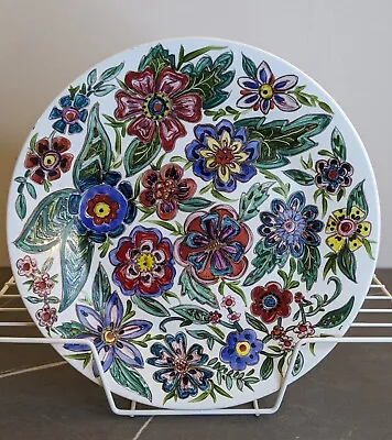 Buy J & G Meakin Studio Pottery Hand Painted Decorative Plate D. E. Yarrow 1973 • 12.99£